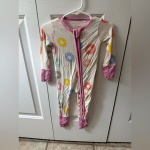 Angel Dear donut and sprinkles Print bamboo sleeper 3-6M